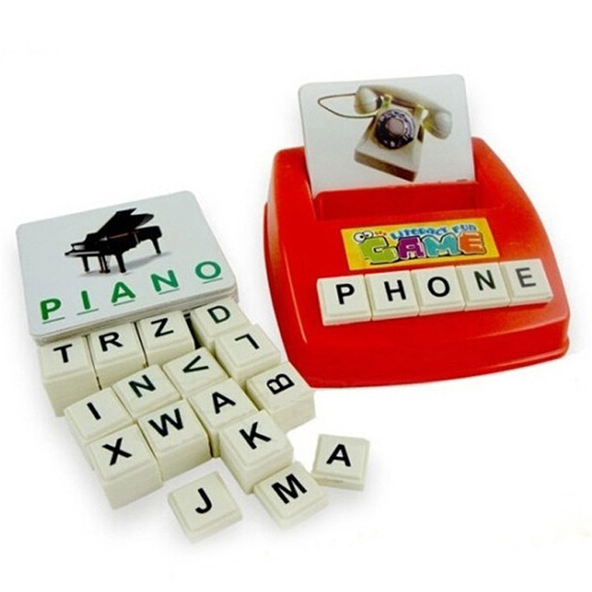 One opening Kids Typewriter Toys Multi-Purpose Practical Interesting Letter  Matching Game